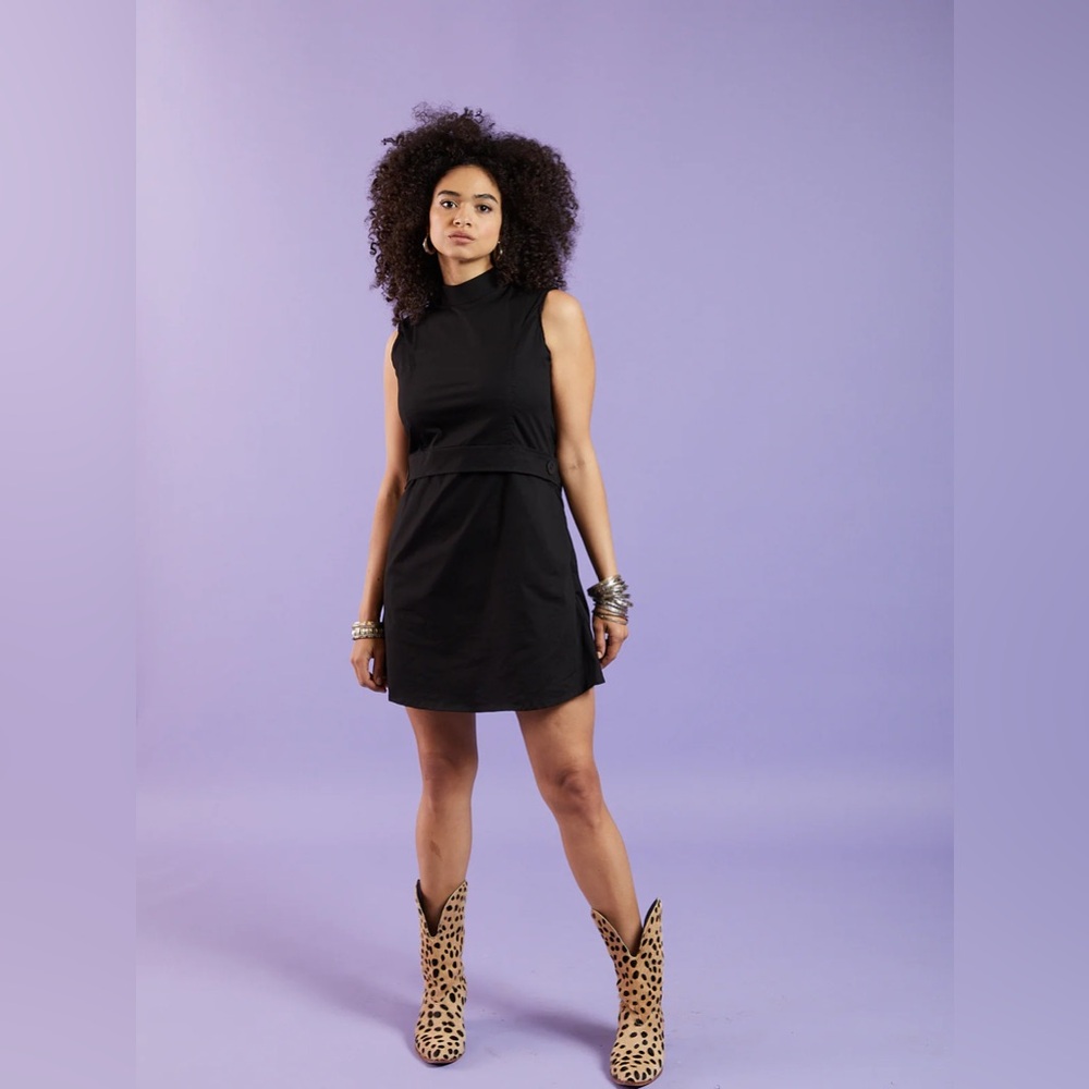 Nooworks Black Airliner Dress - Like New